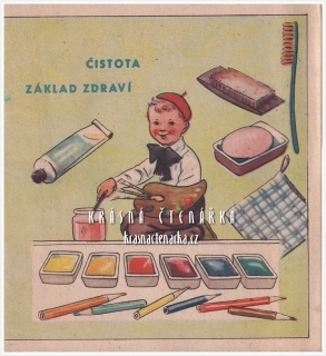 Omalovánky ČISTOTA, ZÁKLAD ZDRAVÍ
