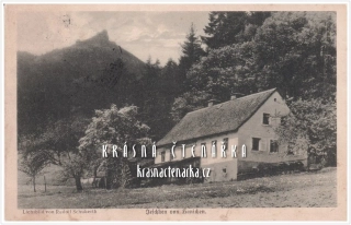 LIBEREC Hanychov a pohled na JEŠTĚD (vydáno 1925)