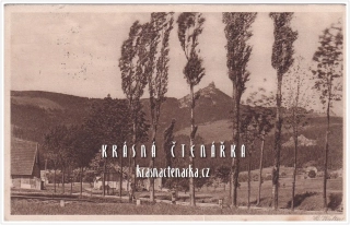 LIBEREC Hanychov a pohled na JEŠTĚD (vydáno 1925)