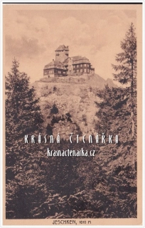 Hora JEŠTĚD a horský hotel