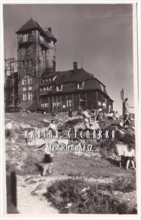 Hora JEŠTĚD a horský hotel