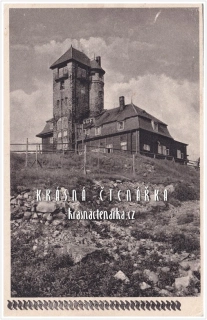 Hora JEŠTĚD a horský hotel