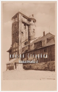 Hora JEŠTĚD a horský hotel