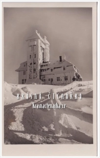 Hora JEŠTĚD a horský hotel (vydáno 1935)