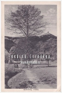 LIBEREC Hanychov a pohled na JEŠTĚD (vydáno 1926)