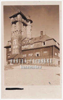 Hora JEŠTĚD a horský hotel (fot. Wurbs Gottfried)