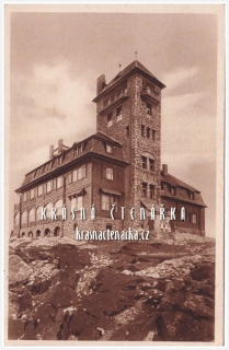 Hora JEŠTĚD a horský hotel