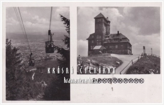 Hora JEŠTĚD a horský hotel