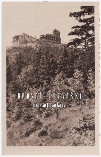 Hora JEŠTĚD a horský hotel (vydáno 1935)