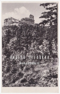 Hora JEŠTĚD a horský hotel