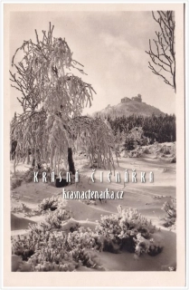 JEŠTĚD a okolí v zimě