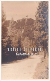 Hora JEŠTĚD a horský hotel (vydáno 1933)