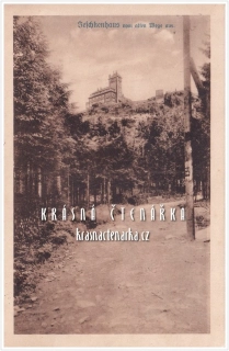 Hora JEŠTĚD a horský hotel (vydáno 1924)