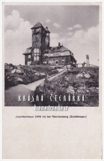 Hora JEŠTĚD a horský hotel