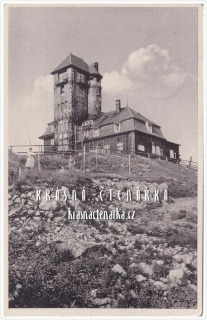 Hora JEŠTĚD a horský hotel