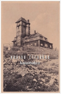 Hora JEŠTĚD a horský hotel