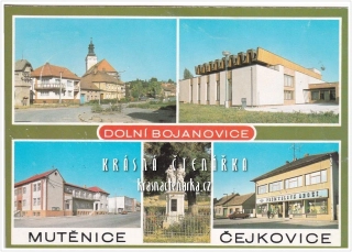 DOLNÍ BOJANOVICE - ČEJKOVICE - MUTĚNICE