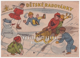 Omalovánky DĚTSKÉ RADOVÁNKY (il. Václav Matas)