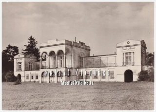 LEDNICE, Hraniční zámek