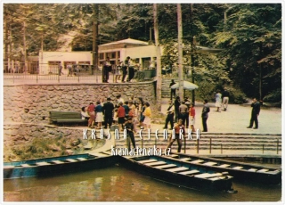 MORAVSKÝ KRAS, Přístaviště člunů