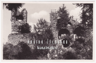 Zřícenina hradu ZUBŠTEJN u Pivonic