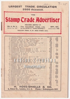 STAMP TRADE ADVERTISER 1931/8