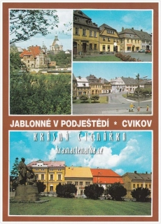 JABLONNÉ V PODJEŠTĚDÍ - CVIKOV