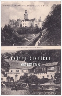 Zámek LEMBERK Zámek LEMBERK a bývalá restaurace pod zámkem