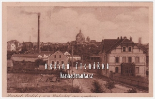 JABLONNÉ V PODJEŠTĚDÍ (Partie od vlakového nádraží)