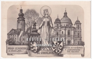 JABLONNÉ V PODJEŠTĚDÍ, Lemberk a Zdislava (il. Vojtěch Kubašta)