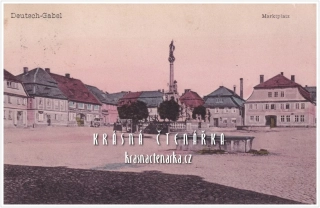 JABLONNÉ V PODJEŠTĚDÍ, Náměstí Míru