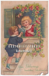 DĚTI na pohlednici 