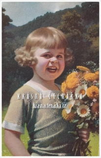 DĚVČE s kyticí