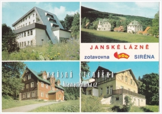 JANSKÉ LÁZNĚ, bývalý hotel či zotavovna Siréna