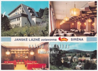 JANSKÉ LÁZNĚ, bývalý hotel či zotavovna Siréna