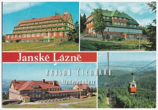 JANSKÉ LÁZNĚ - ČERNÁ HORA, Hotely na Černé hoře