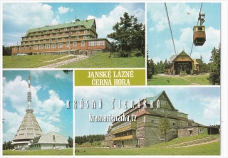JANSKÉ LÁZNĚ - ČERNÁ HORA, Hotely na Černé hoře