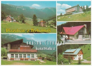 KRKONOŠE, Hotely a boudy