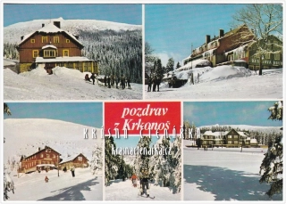 KRKONOŠE, Hotely a boudy