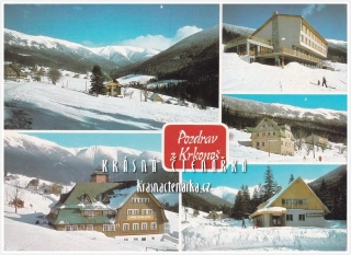 KRKONOŠE, Hotely a boudy