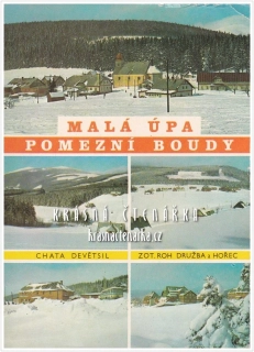MALÁ ÚPA - POMEZNÍ BOUDY