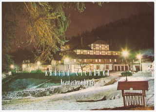 DOLNÍ BRUSNICE, Hotel Pod Zvičinou v zimě