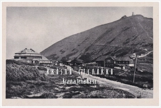 KRKONOŠE - Hora SNĚŽKA, Obří bouda a Slezský dům