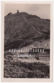 KRKONOŠE - Hora SNĚŽKA, Obří bouda a Slezský dům