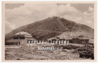 KRKONOŠE - Hora SNĚŽKA, Obří bouda a Slezský dům