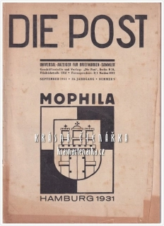 DIE POST, Universal-Anzeiger für Briefmarken-Sammler 1931/9