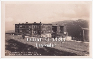 Špindlerův Mlýn, PETROVA BOUDA, vydáno 1928