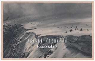 KRKONOŠE, U Pančice, vydáno 1920 (fot. K. Procházka)