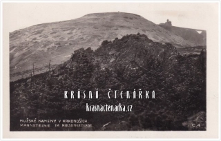 KRKONOŠE, Mužské kameny