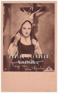 Jiřina ŠTĚPNIČKOVÁ ve filmu "Kříž u potoka"